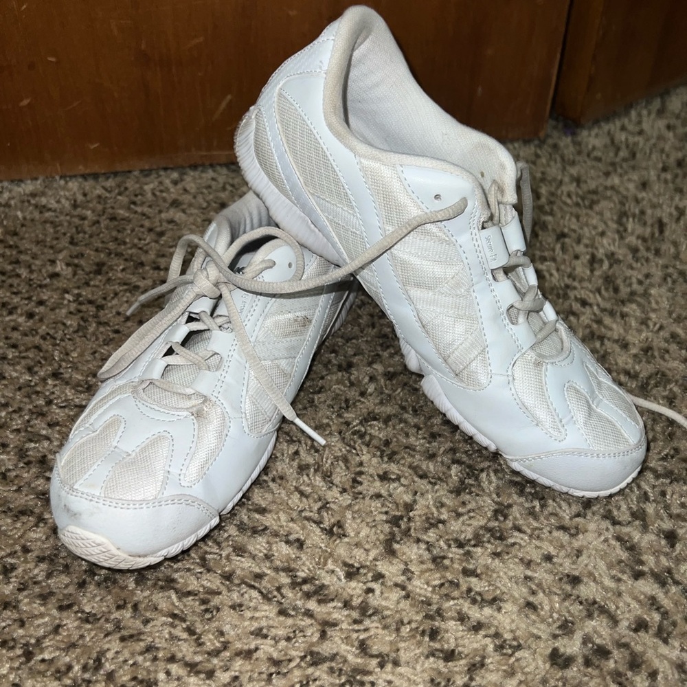 White cheer shoes
